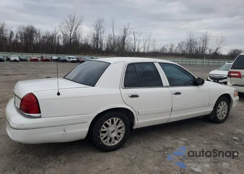 2005 Ford Crown Victoria Lx из США, поврежденный, VIN 2FAFP74W05X110297
